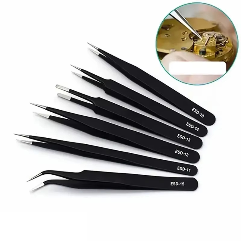 Electronics Repair Tool Kit - Set Pinset Presisi Alat Perbaikan Anti-Statis