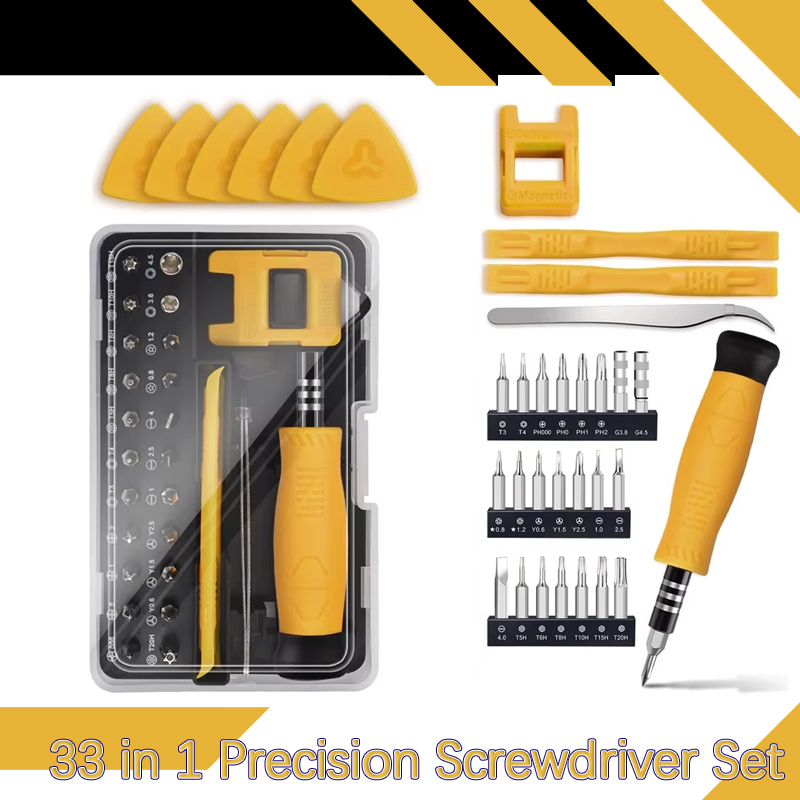 Electronics Repair For Beginners - Set Obeng Presisi 33 in 1