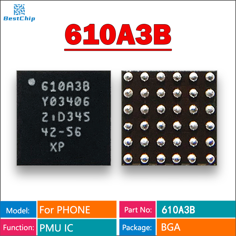 Tristar Ic Chip - 5X U2 IC pengisian daya Tristar