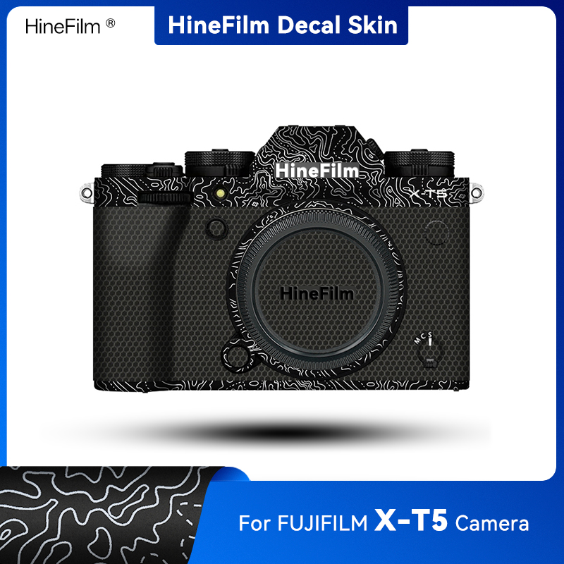 Fujifilm Camera X-T5 - Hinefilm Skin untuk Kamera Fuji XT