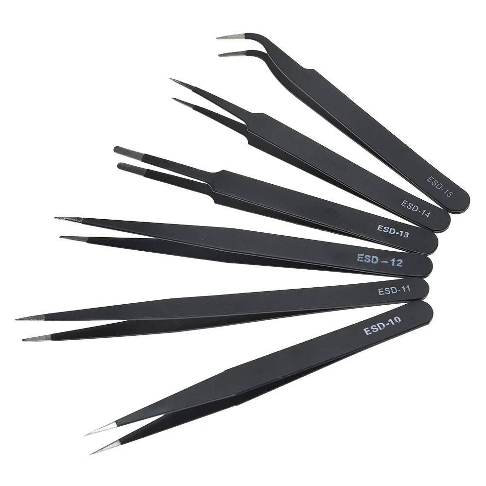 Electronics Repair Tool Kit - Galacok 6PCS Set Pinset Presisi ESD