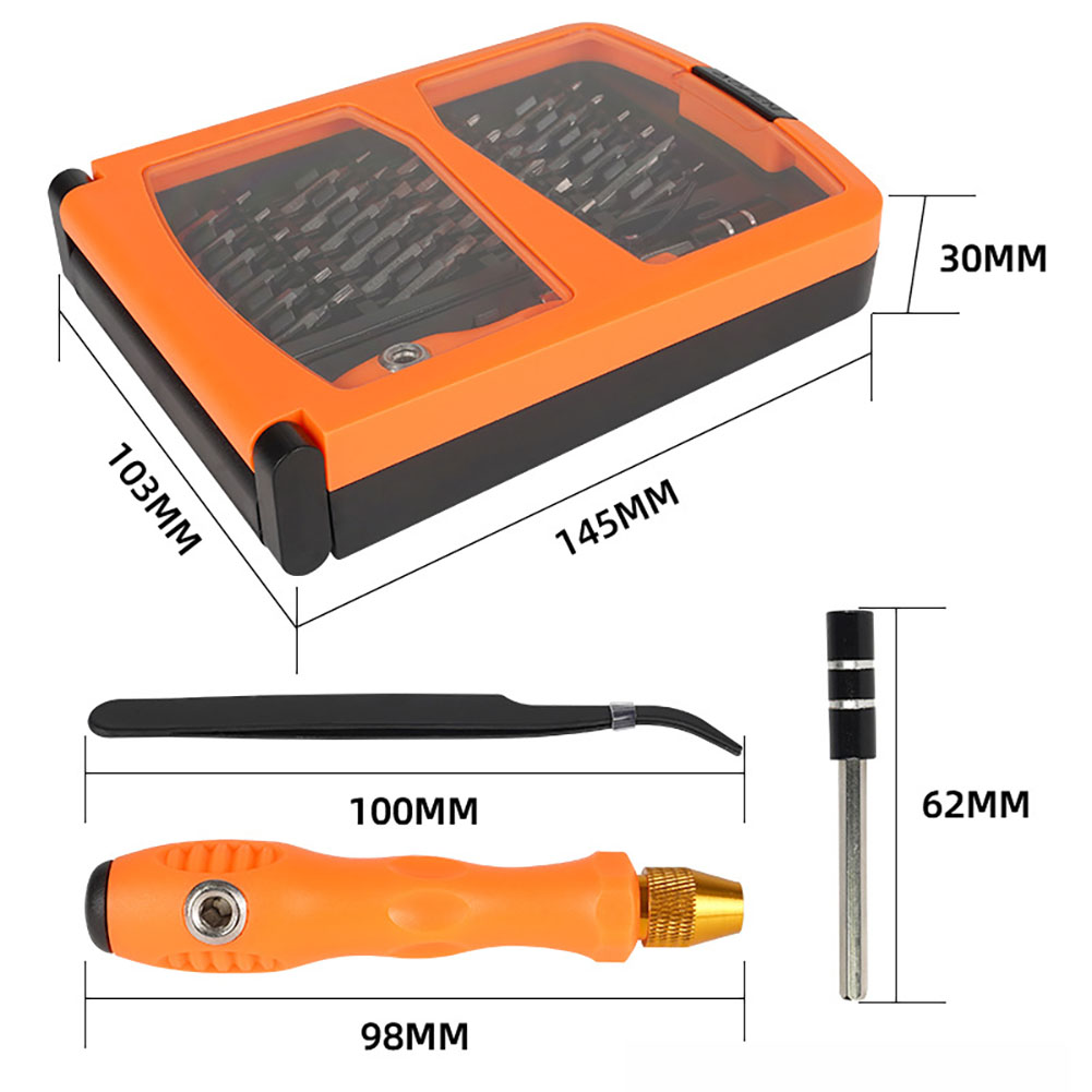 Set Obeng Presisi 27 in 1 deng - Electronics Repair Glasses ulasan dan harga
