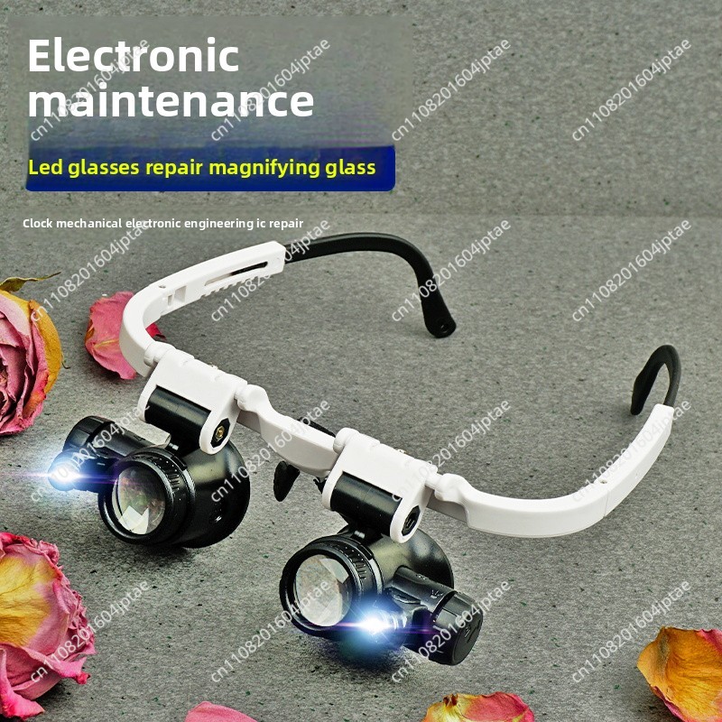 Kaca pembesar 23x yang dapat d - Electronics Repair Glasses ulasan dan harga