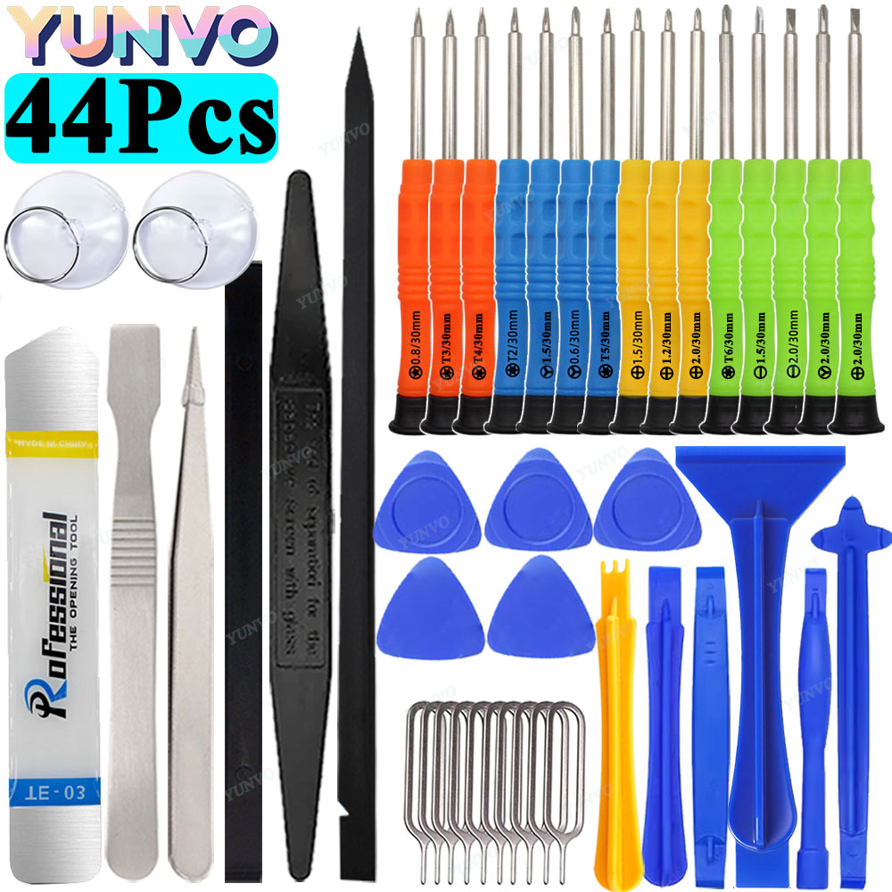 10-48Pcs Set Obeng Magnetik Pr - Electronics Repair Tool Kit ulasan dan harga