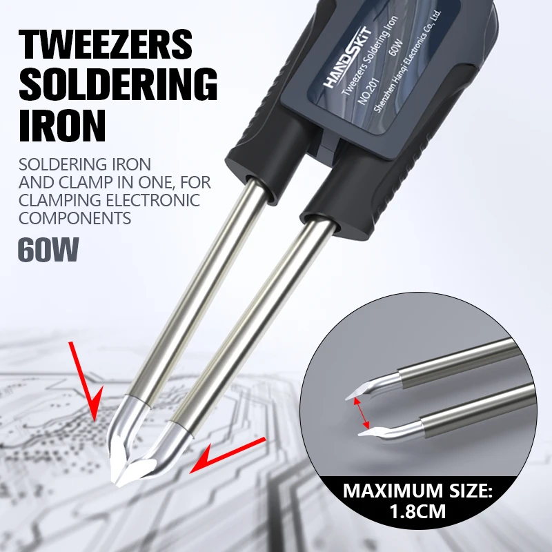 T12 Pegangan Pinset Stasiun So - Electronics Repair Tool Kit ulasan dan harga
