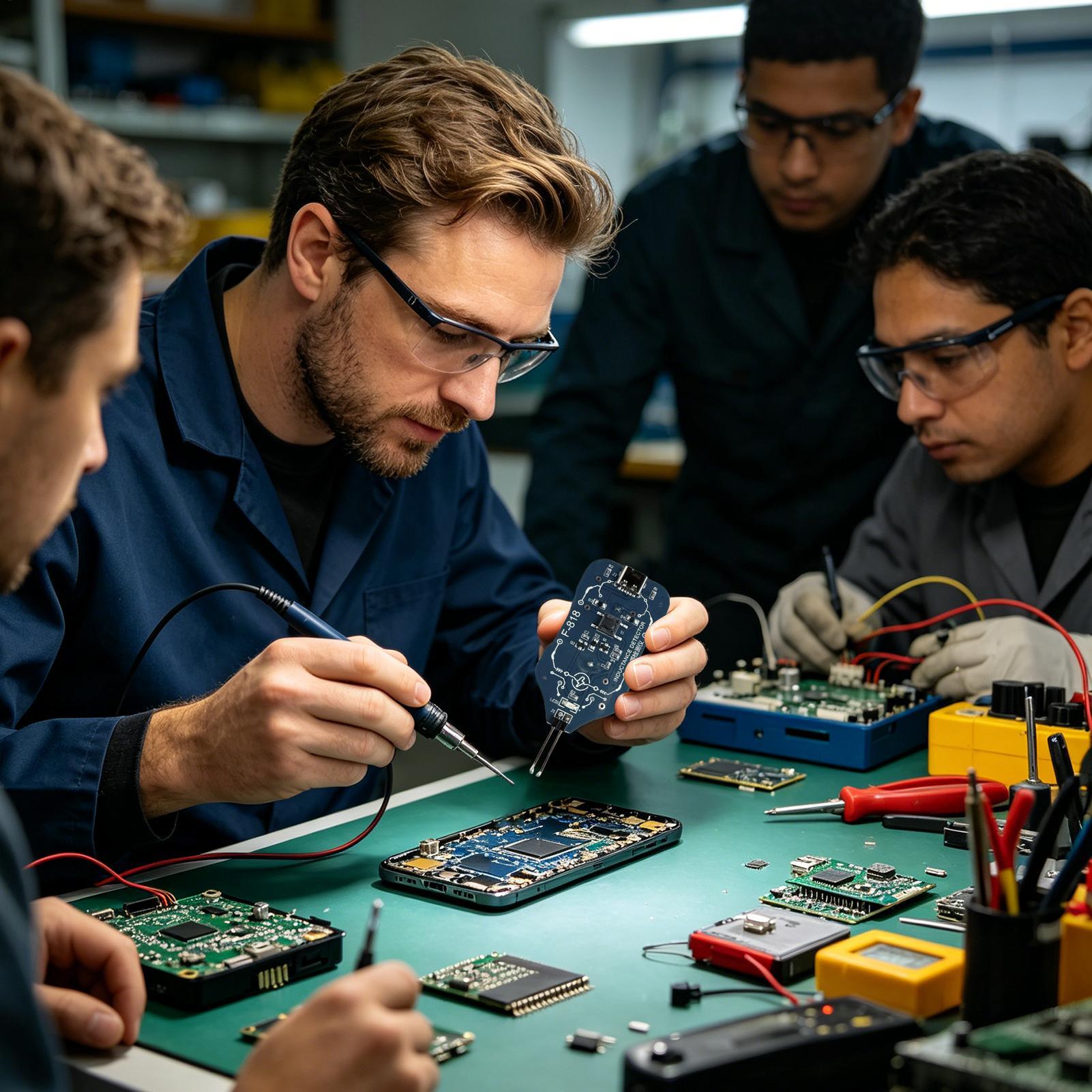 Penguji Induktansi Detektor Li - Electronics Repair For Beginners ulasan dan harga