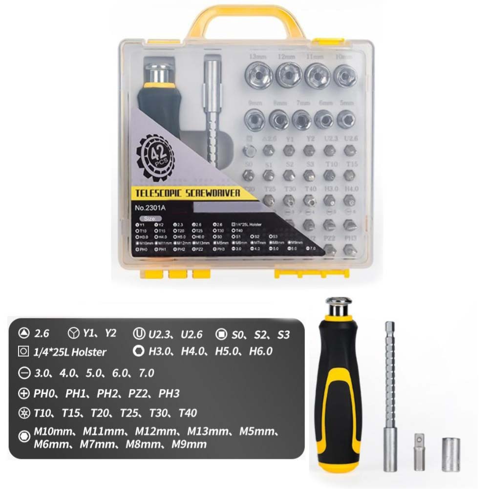 Set Obeng Manual Multifungsi 4 - Electronics Repair Glasses ulasan dan harga
