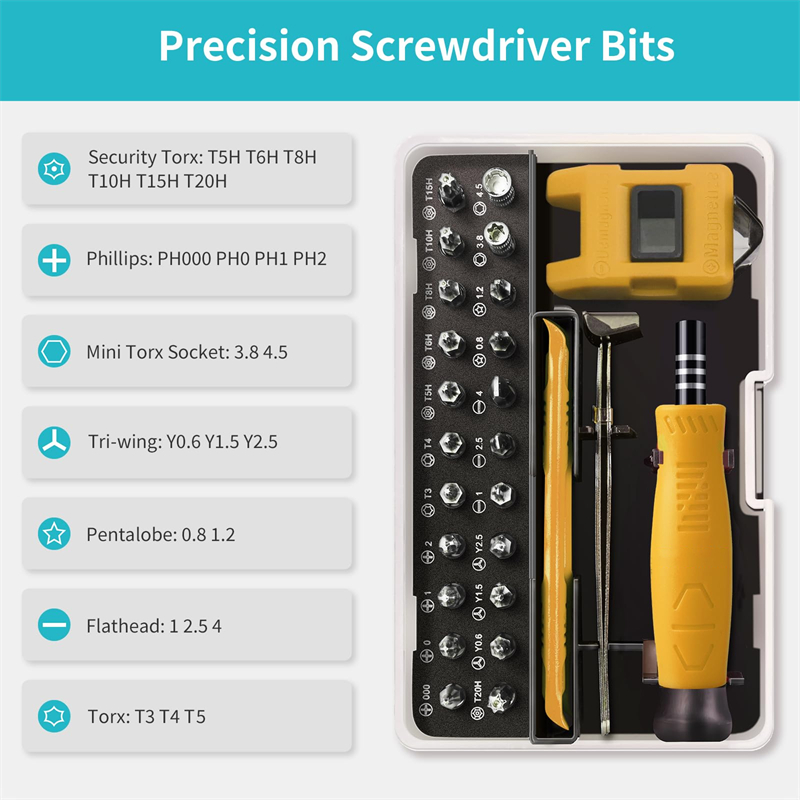 Set Obeng Presisi 33 in 1 untu - Electronics Repair For Beginners ulasan dan harga