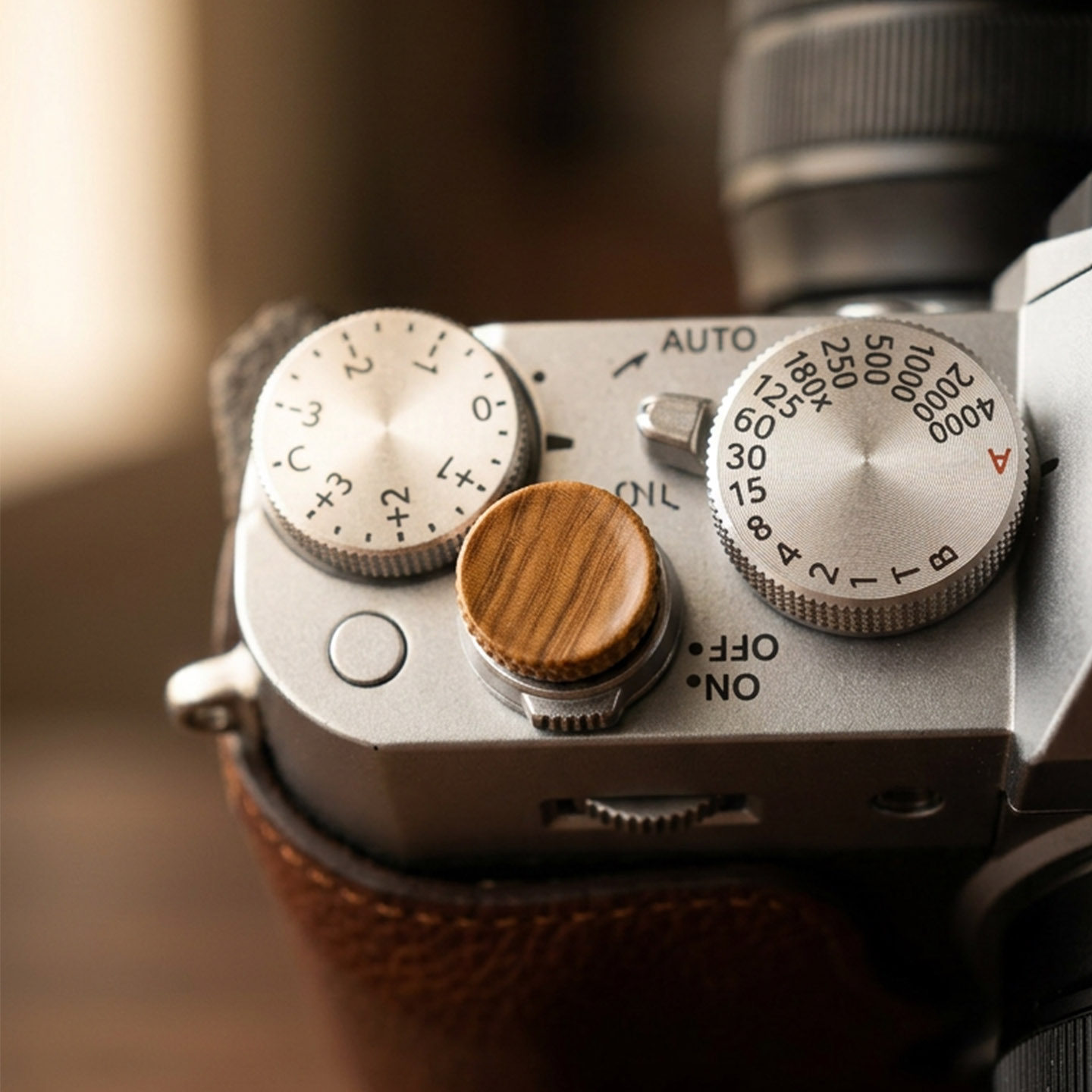Tombol Shutter Kayu Premium un - Fujifilm Camera X-T5 ulasan dan harga