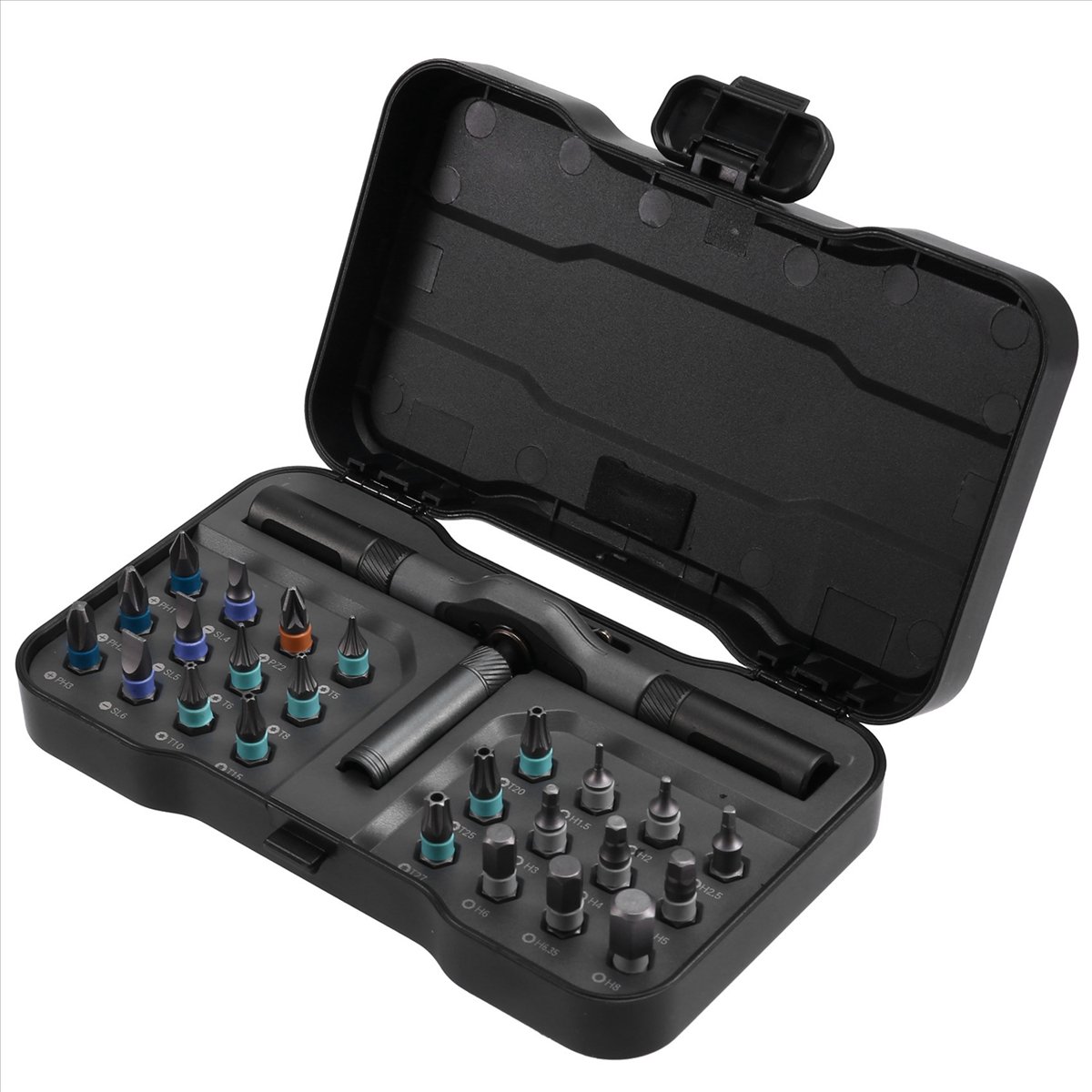 AT42 RS1 Set Obeng Magnetik 24 - Electronics Repair Tool Kit ulasan dan harga
