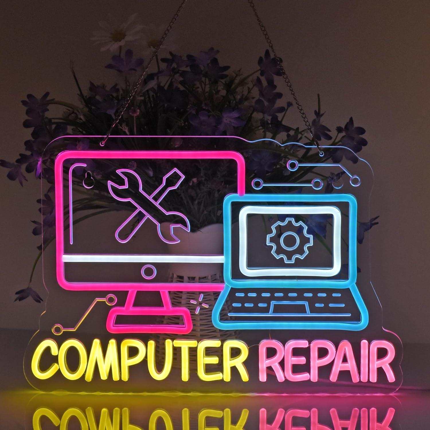 Lampu LED USB Neon Sign Perbai - Electronics Repair Store ulasan dan harga