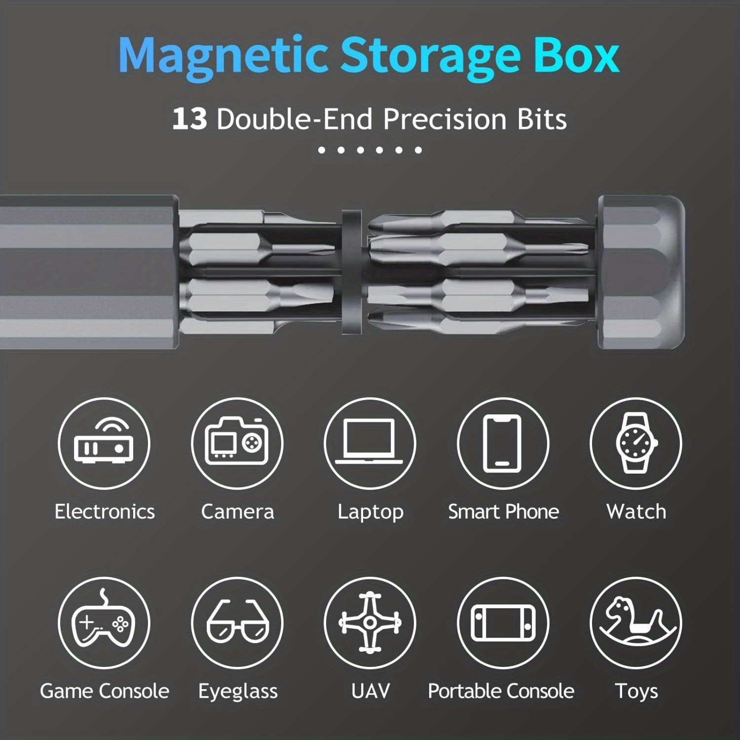 Set obeng presisi 27 in 1, coc - Electronics Repair Glasses ulasan dan harga