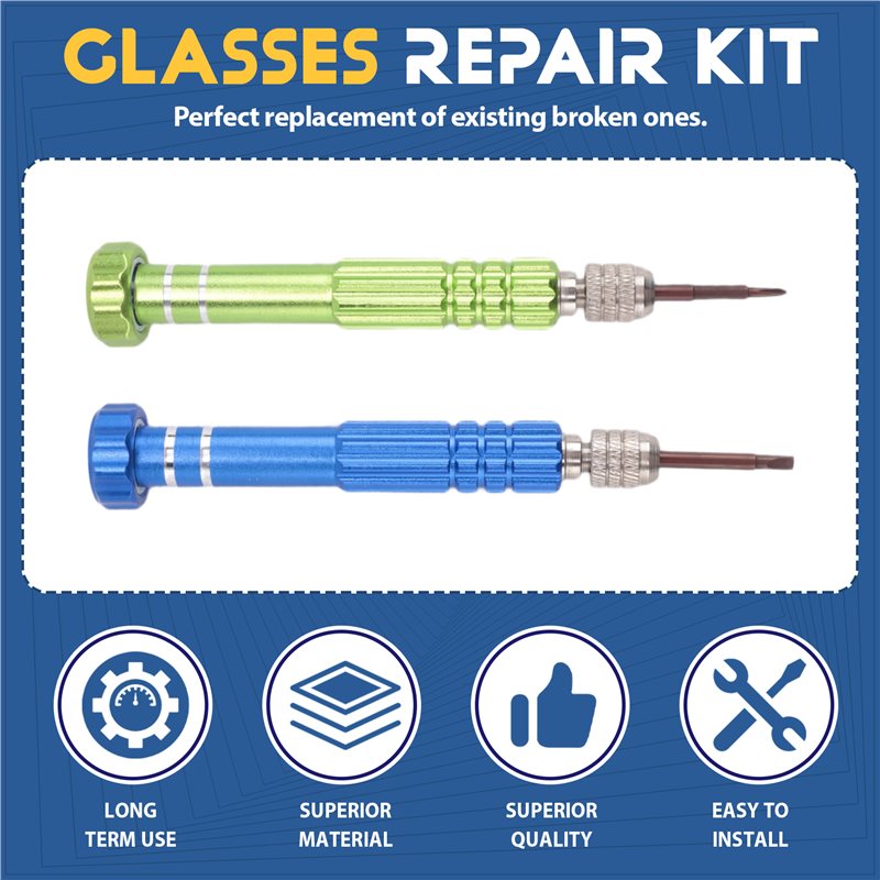 Kit Perbaikan Kacamata Set Obe - Electronics Repair Glasses ulasan dan harga