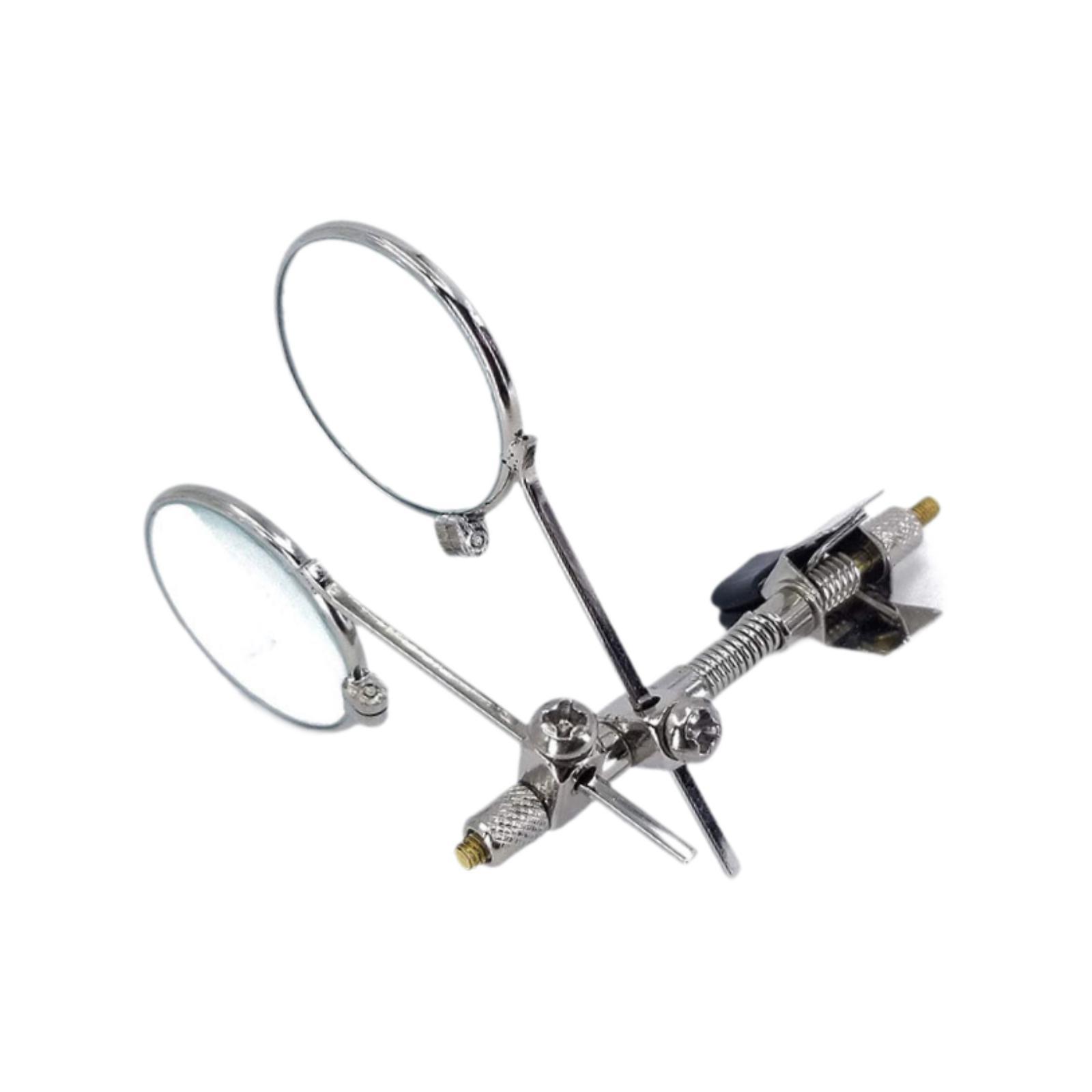 Kaca Pembesar 5x/10x 2 Lensa K - Electronics Repair Glasses ulasan dan harga