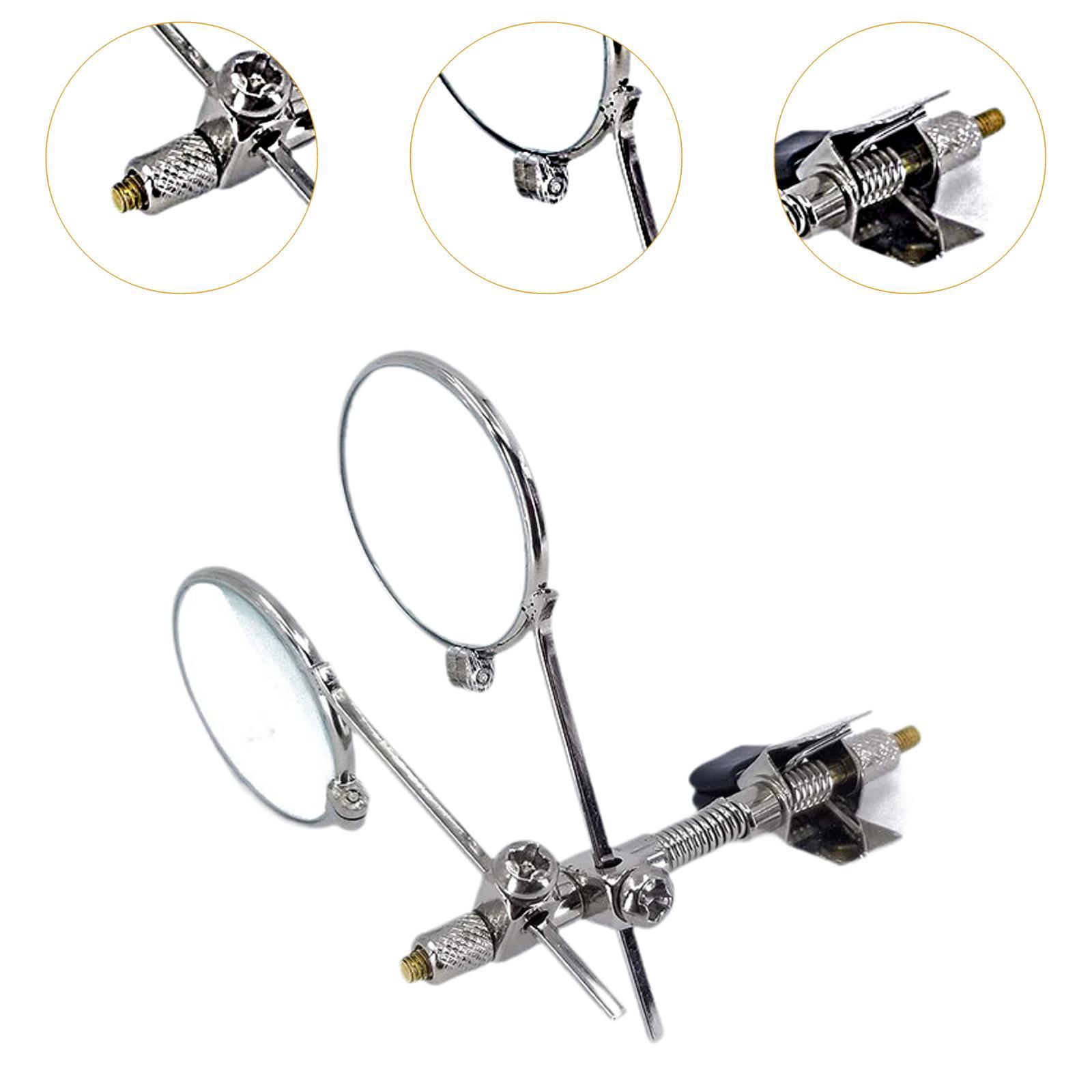 Kaca Pembesar 5x/10x 2 Lensa K - Electronics Repair Glasses ulasan dan harga